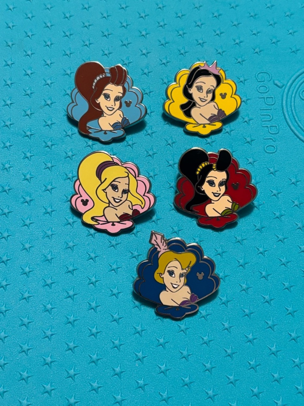 Disney Trading Pins The Little Mermaid Ariel Sisters 5 pin set